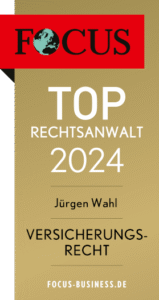 TOP Rechtsanwalt 2024 Versicherungsrecht